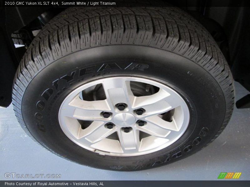 Summit White / Light Titanium 2010 GMC Yukon XL SLT 4x4