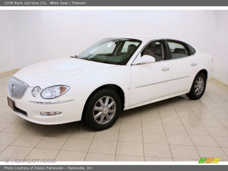 White Opal / Titanium 2008 Buick LaCrosse CXL