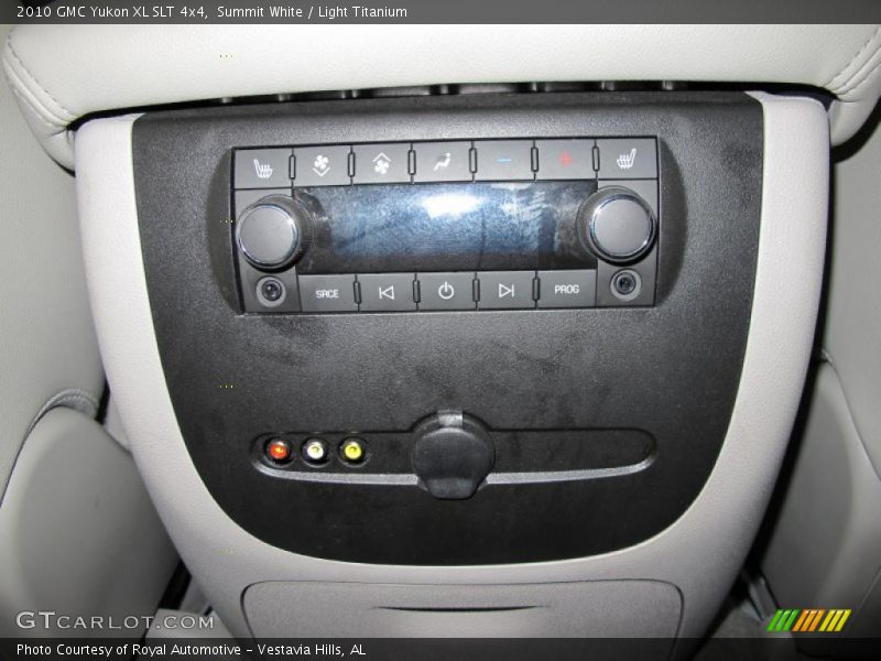 Summit White / Light Titanium 2010 GMC Yukon XL SLT 4x4