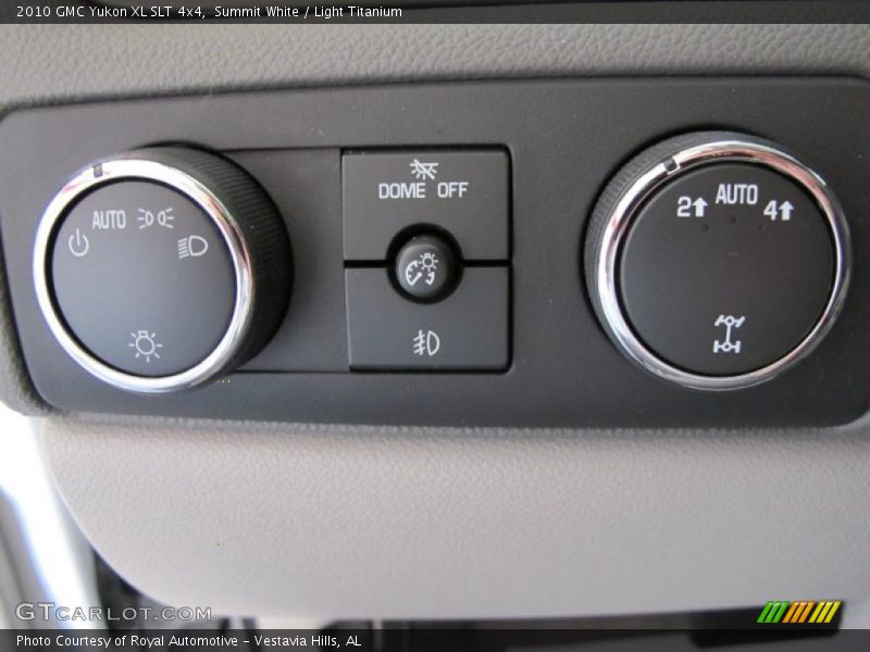 Summit White / Light Titanium 2010 GMC Yukon XL SLT 4x4