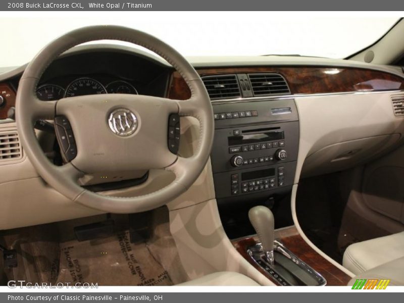 White Opal / Titanium 2008 Buick LaCrosse CXL
