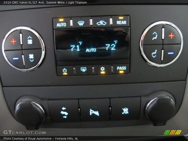 Summit White / Light Titanium 2010 GMC Yukon XL SLT 4x4