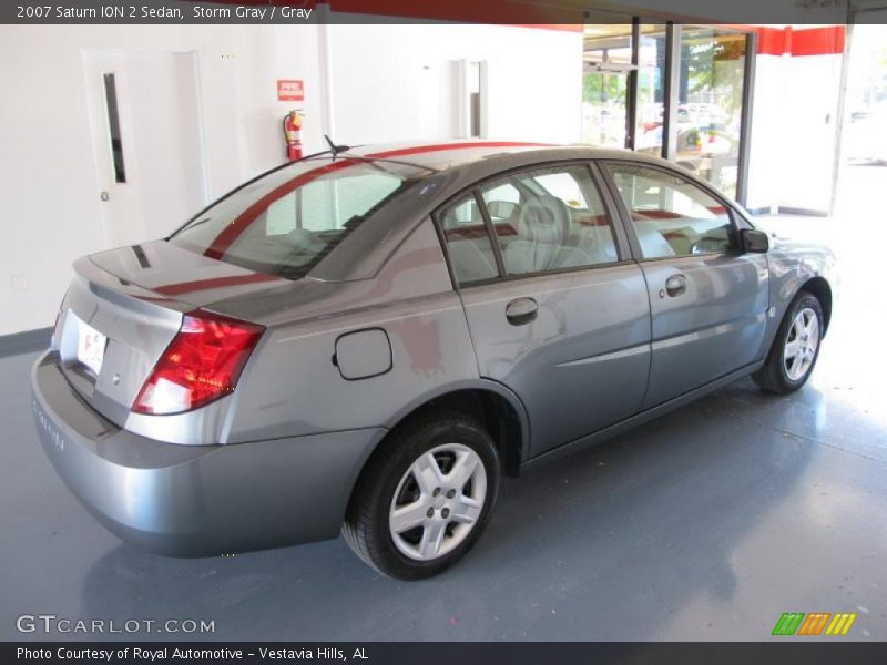Storm Gray / Gray 2007 Saturn ION 2 Sedan