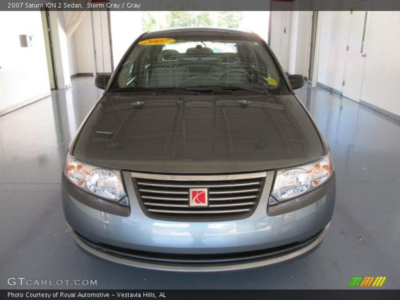 Storm Gray / Gray 2007 Saturn ION 2 Sedan