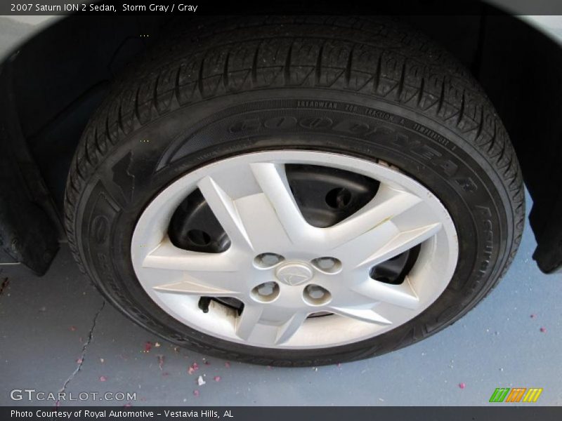 Storm Gray / Gray 2007 Saturn ION 2 Sedan