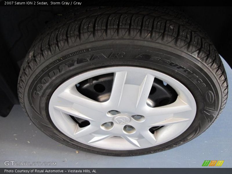 Storm Gray / Gray 2007 Saturn ION 2 Sedan