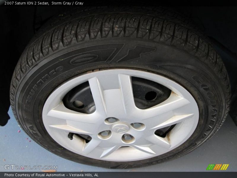 Storm Gray / Gray 2007 Saturn ION 2 Sedan