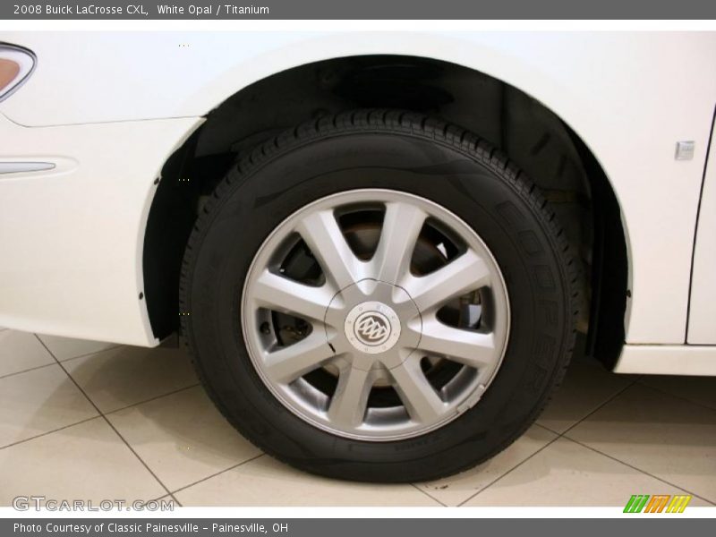 White Opal / Titanium 2008 Buick LaCrosse CXL