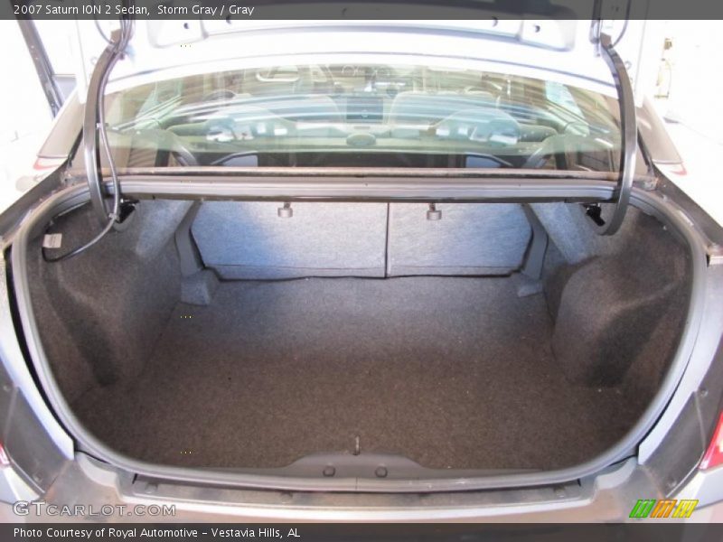 Storm Gray / Gray 2007 Saturn ION 2 Sedan