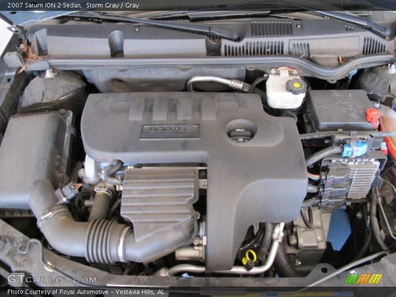 Storm Gray / Gray 2007 Saturn ION 2 Sedan