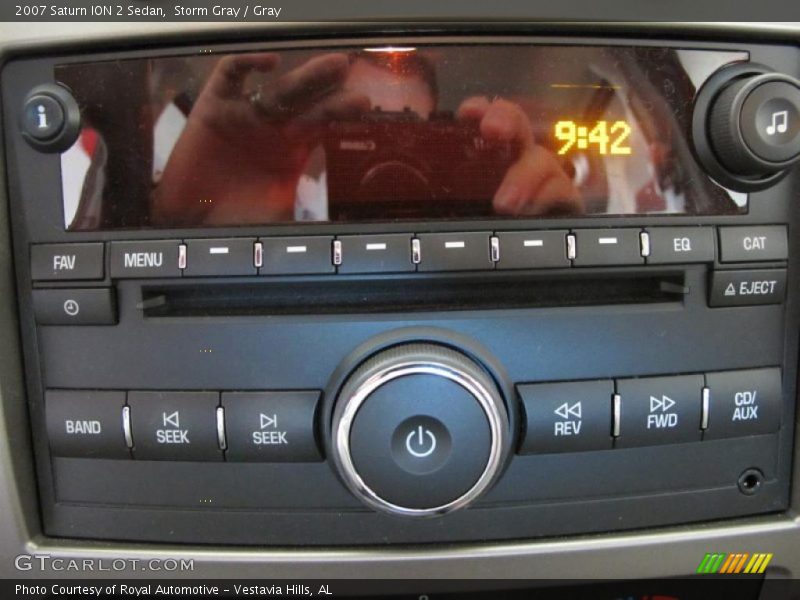 Storm Gray / Gray 2007 Saturn ION 2 Sedan