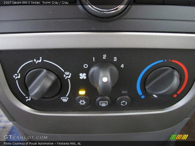 Storm Gray / Gray 2007 Saturn ION 2 Sedan