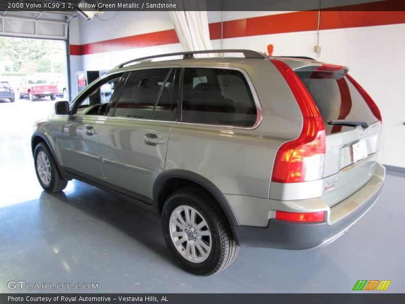 Willow Green Metallic / Sandstone 2008 Volvo XC90 3.2