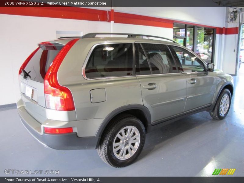 Willow Green Metallic / Sandstone 2008 Volvo XC90 3.2