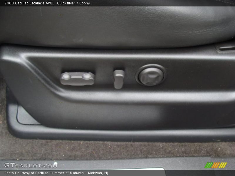 Quicksilver / Ebony 2008 Cadillac Escalade AWD