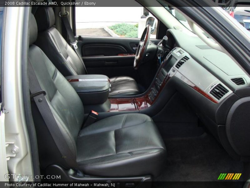 Quicksilver / Ebony 2008 Cadillac Escalade AWD