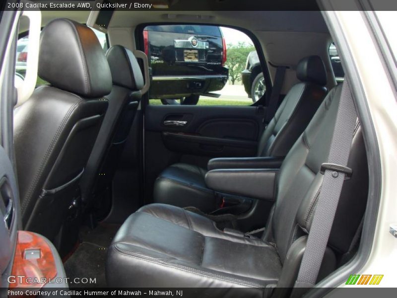 Quicksilver / Ebony 2008 Cadillac Escalade AWD