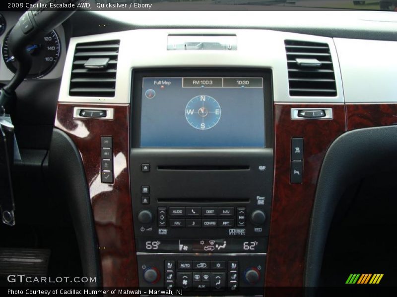 Quicksilver / Ebony 2008 Cadillac Escalade AWD