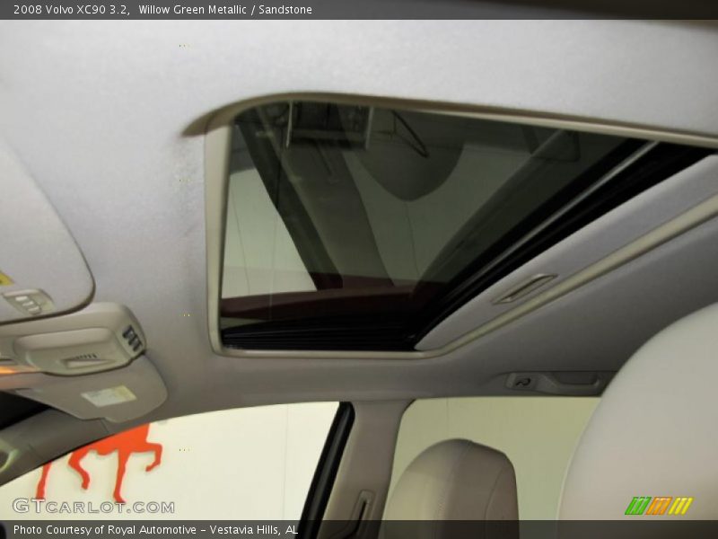 Willow Green Metallic / Sandstone 2008 Volvo XC90 3.2