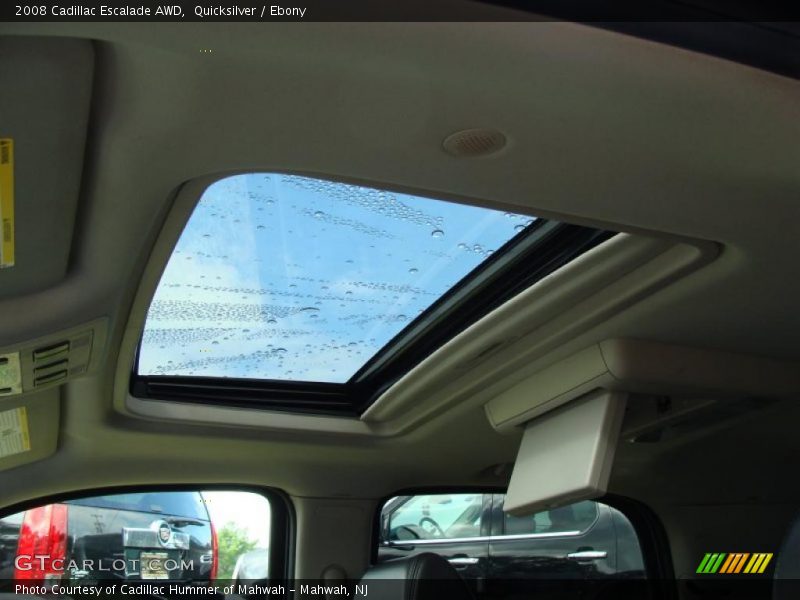 Quicksilver / Ebony 2008 Cadillac Escalade AWD