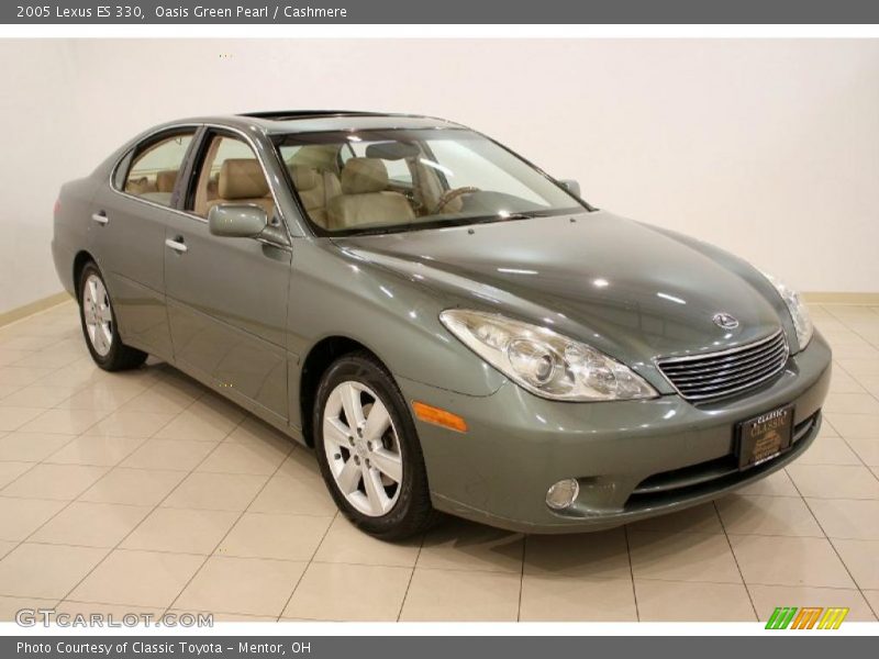 Oasis Green Pearl / Cashmere 2005 Lexus ES 330