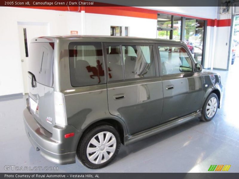 Camouflage Green / Dark Charcoal 2005 Scion xB