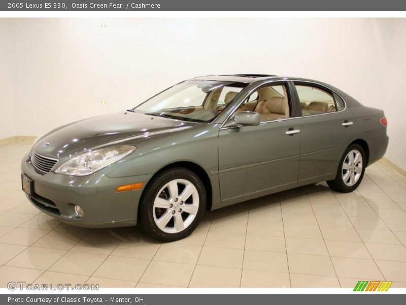 Oasis Green Pearl / Cashmere 2005 Lexus ES 330
