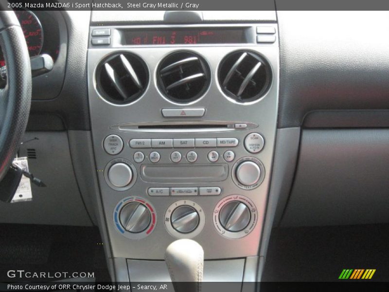 Steel Gray Metallic / Gray 2005 Mazda MAZDA6 i Sport Hatchback