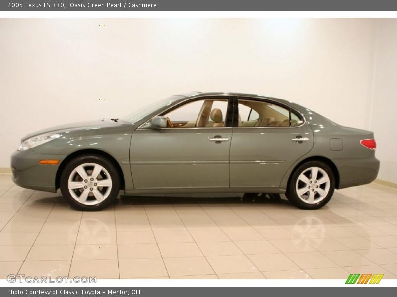 Oasis Green Pearl / Cashmere 2005 Lexus ES 330