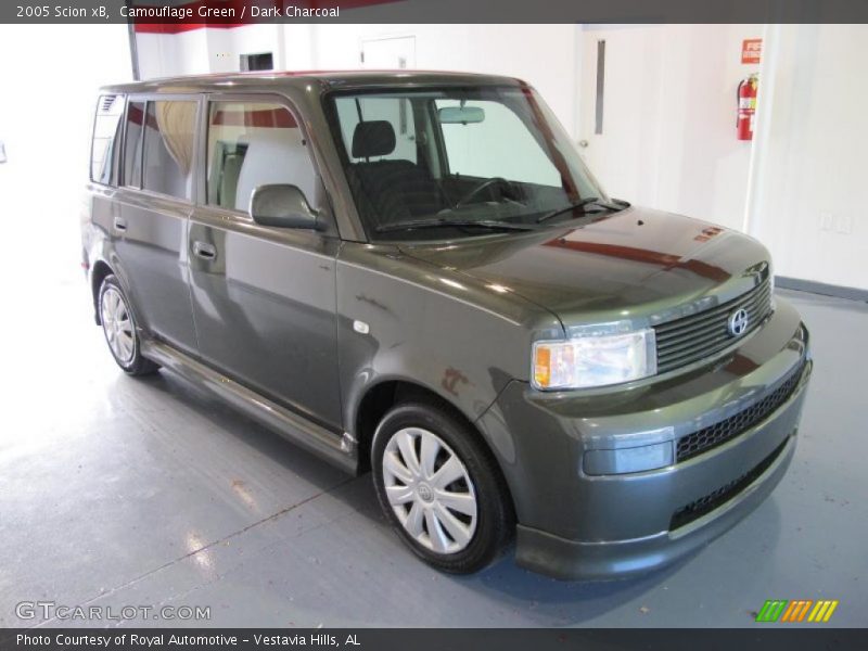 Camouflage Green / Dark Charcoal 2005 Scion xB