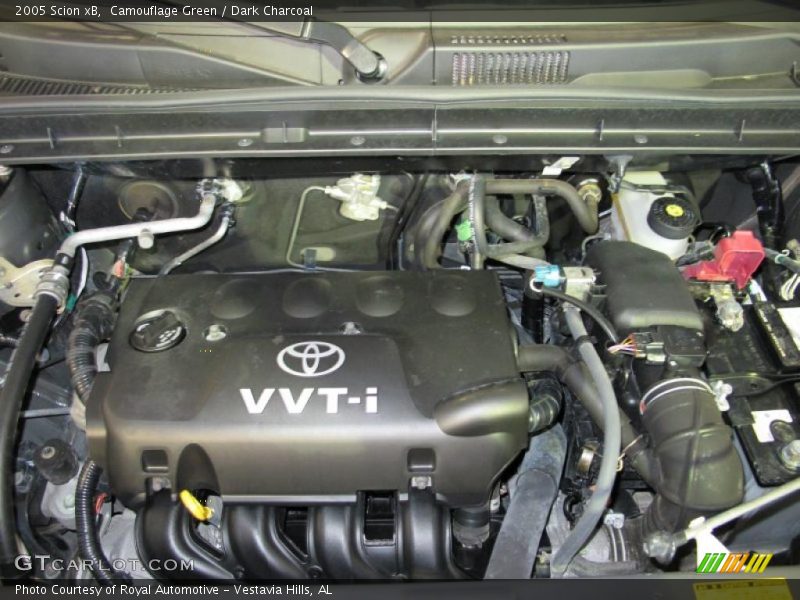 Camouflage Green / Dark Charcoal 2005 Scion xB
