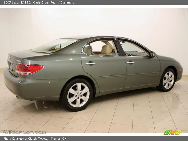 Oasis Green Pearl / Cashmere 2005 Lexus ES 330