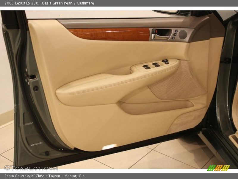 Oasis Green Pearl / Cashmere 2005 Lexus ES 330