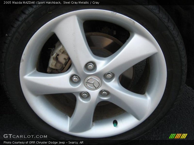 Steel Gray Metallic / Gray 2005 Mazda MAZDA6 i Sport Hatchback