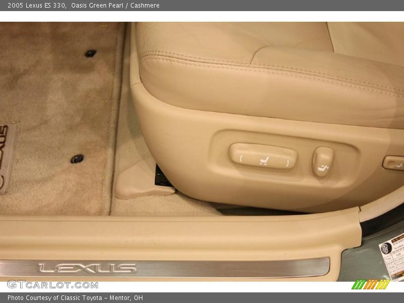 Oasis Green Pearl / Cashmere 2005 Lexus ES 330