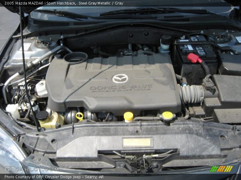 Steel Gray Metallic / Gray 2005 Mazda MAZDA6 i Sport Hatchback