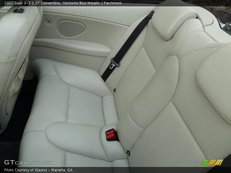 Nocturne Blue Metallic / Parchment 2007 Saab 9-3 2.0T Convertible