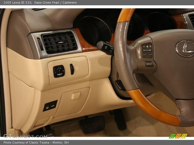 Oasis Green Pearl / Cashmere 2005 Lexus ES 330