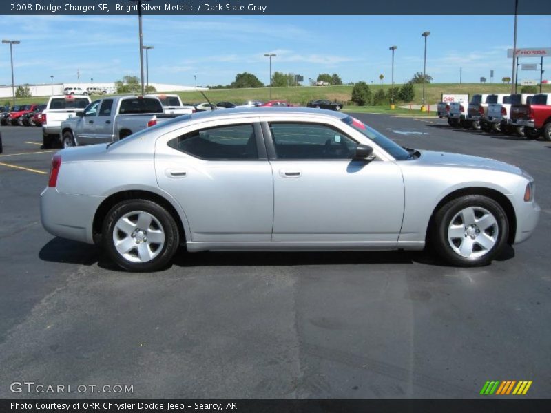 Bright Silver Metallic / Dark Slate Gray 2008 Dodge Charger SE