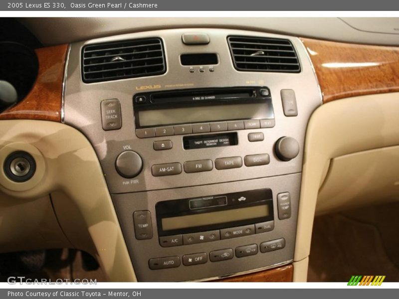 Oasis Green Pearl / Cashmere 2005 Lexus ES 330
