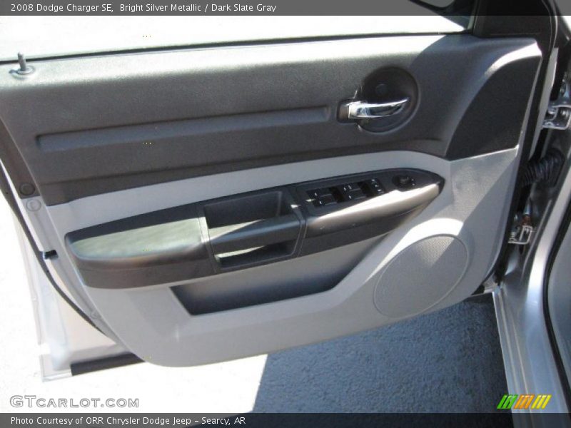Bright Silver Metallic / Dark Slate Gray 2008 Dodge Charger SE