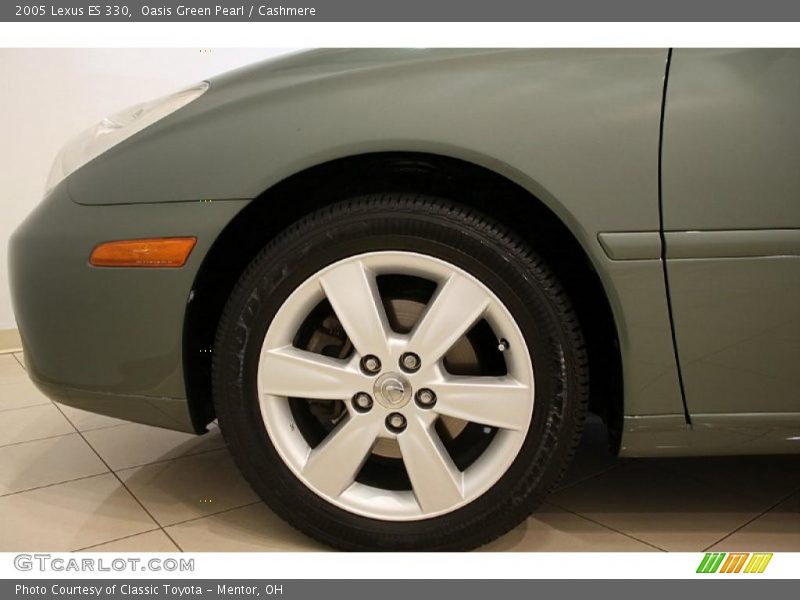 Oasis Green Pearl / Cashmere 2005 Lexus ES 330