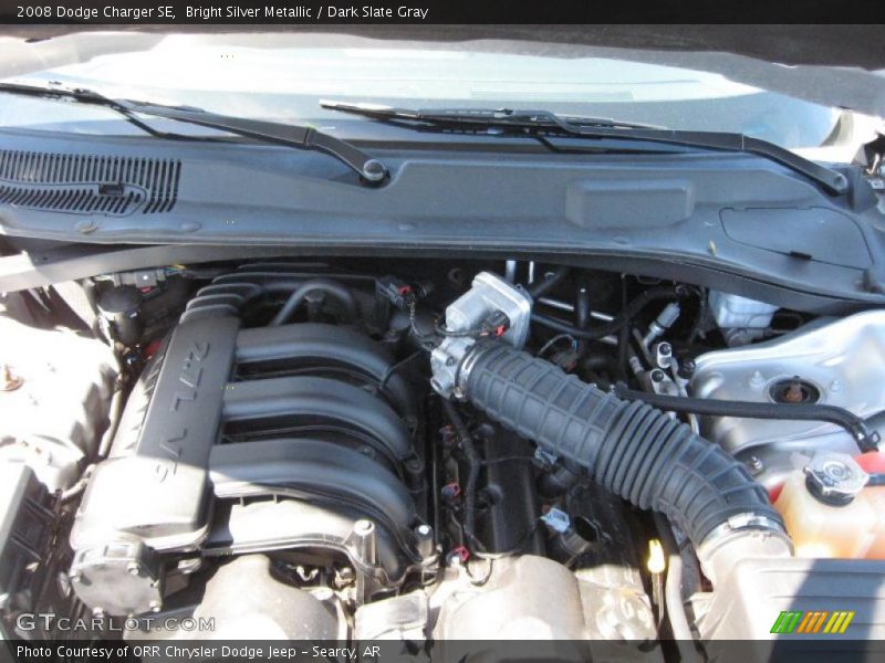 Bright Silver Metallic / Dark Slate Gray 2008 Dodge Charger SE