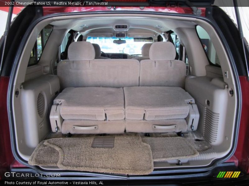 Redfire Metallic / Tan/Neutral 2002 Chevrolet Tahoe LS