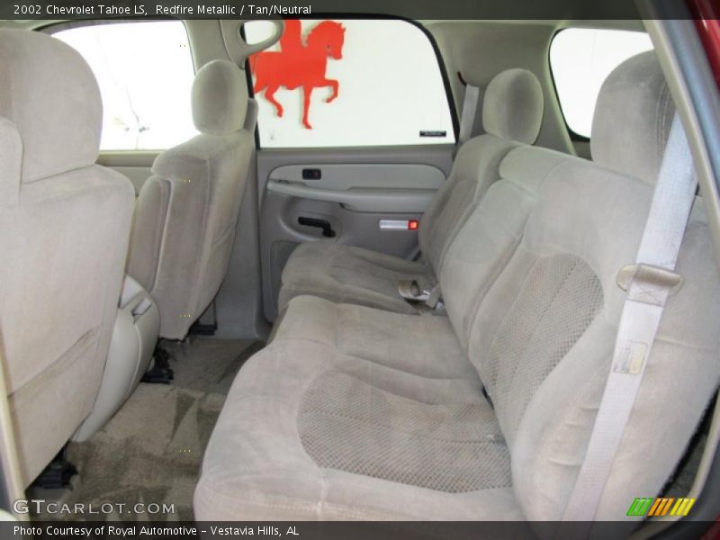 Redfire Metallic / Tan/Neutral 2002 Chevrolet Tahoe LS