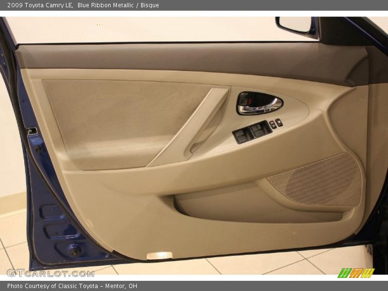 Blue Ribbon Metallic / Bisque 2009 Toyota Camry LE