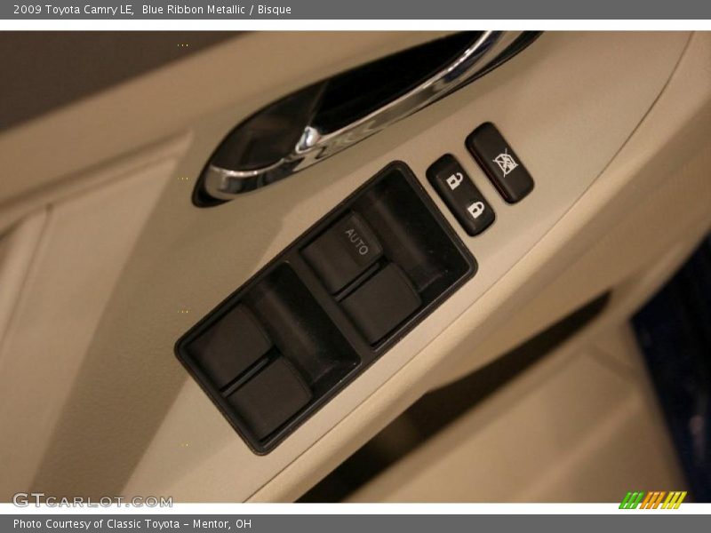 Blue Ribbon Metallic / Bisque 2009 Toyota Camry LE