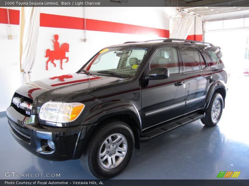 Black / Light Charcoal 2006 Toyota Sequoia Limited