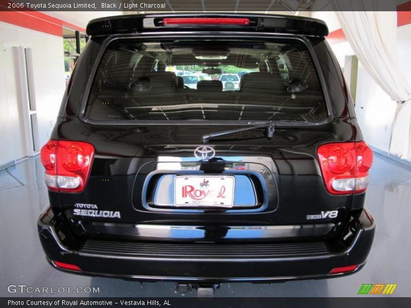 Black / Light Charcoal 2006 Toyota Sequoia Limited