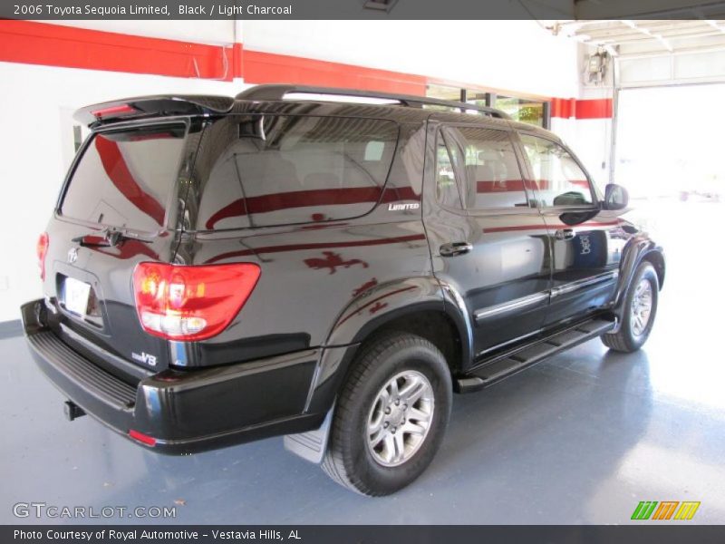 Black / Light Charcoal 2006 Toyota Sequoia Limited